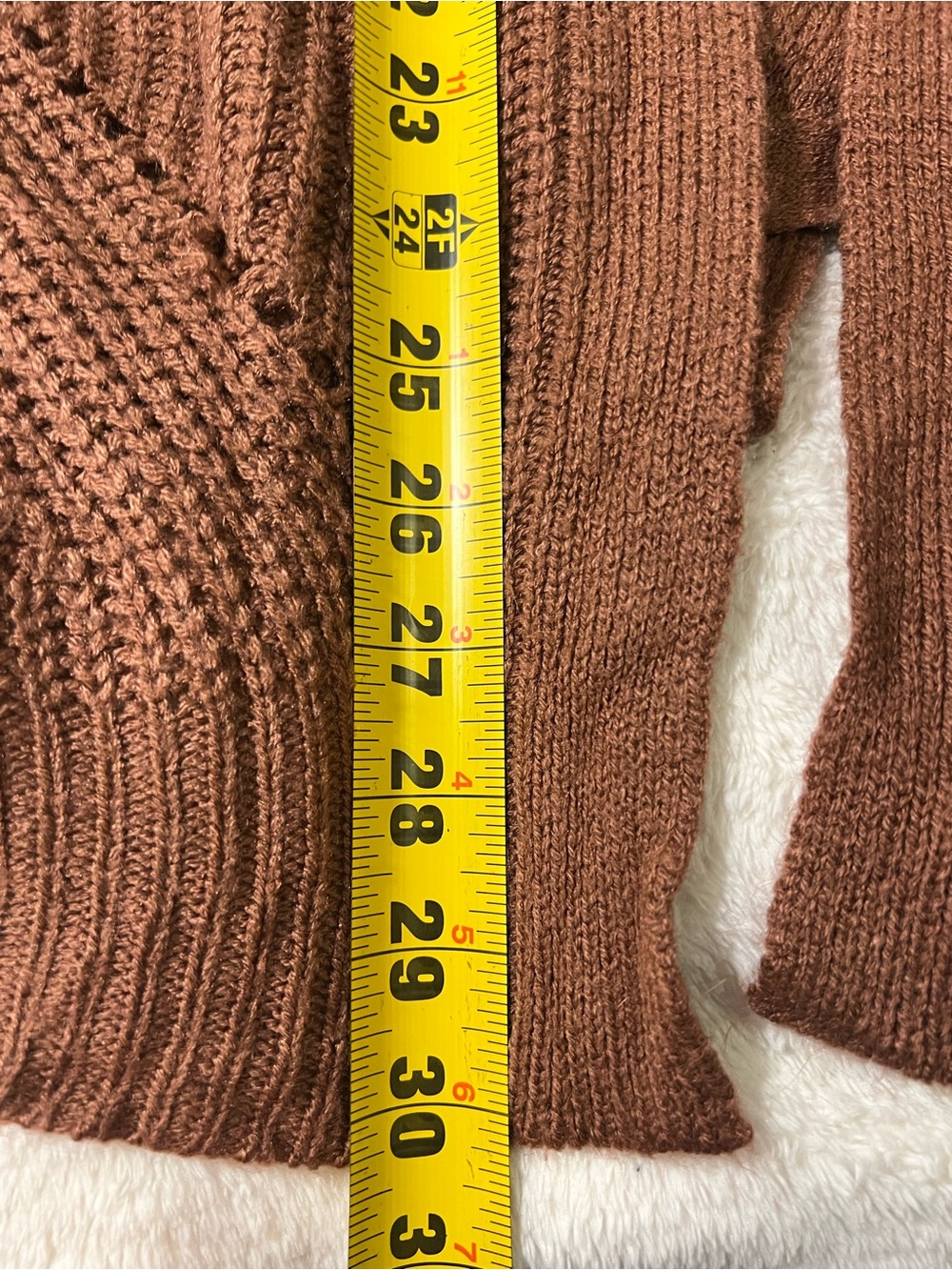 Moral Fiber Open-Front Knit Cardigan - Picture 9 of 9
